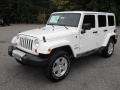 2012 Bright White Jeep Wrangler Unlimited Sahara 4x4  photo #1