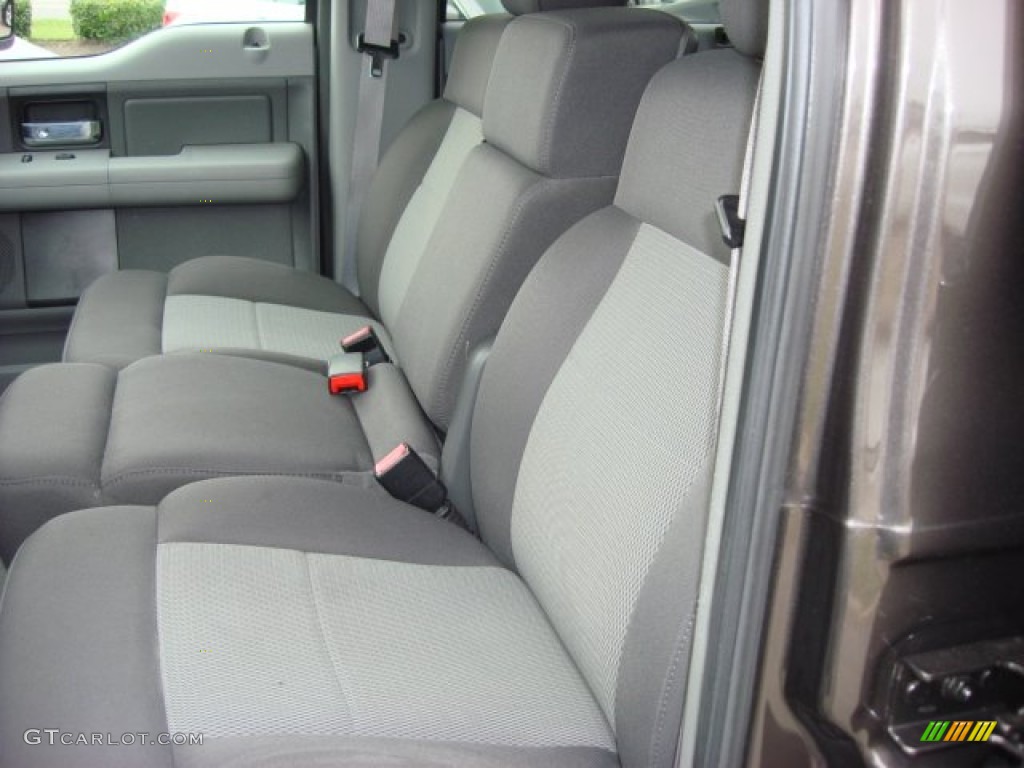 Medium/Dark Flint Interior 2006 Ford F150 XLT SuperCrew Photo #55132080