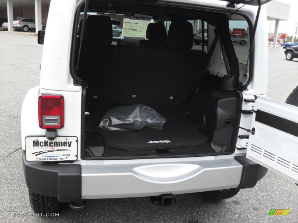 2012 Jeep Wrangler Unlimited Sahara 4x4 Trunk Photo #55132152