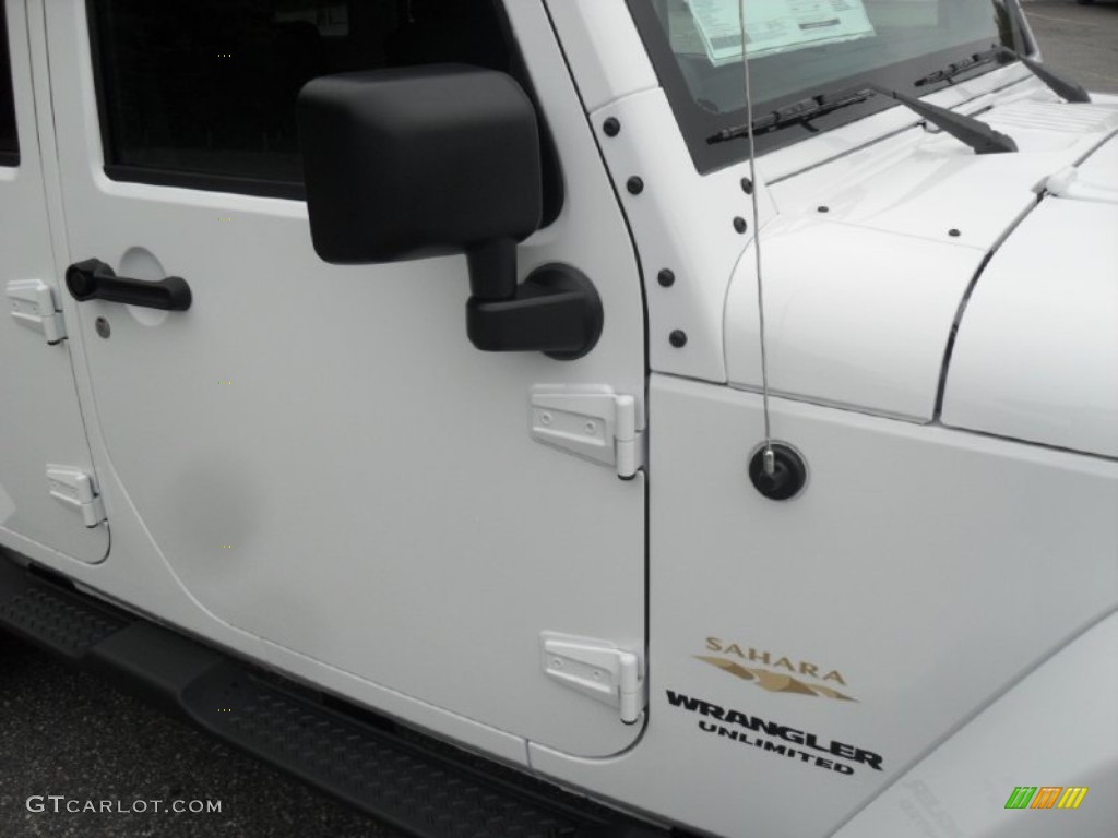 2012 Jeep Wrangler Unlimited Sahara 4x4 Marks and Logos Photo #55132206