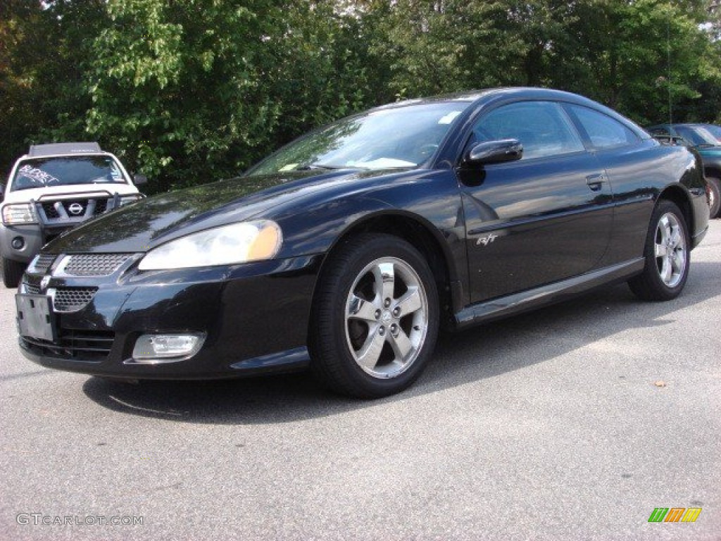 2004 Stratus R/T Coupe - Black / Black photo #1