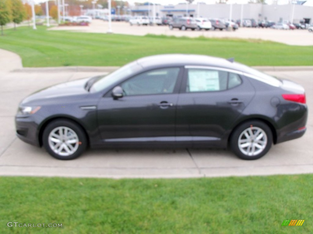 2011 Optima LX - Platinum Graphite / Gray photo #4