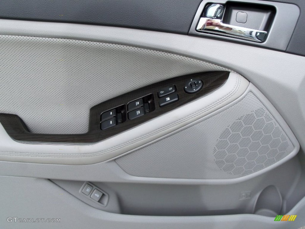 2012 Optima EX - Snow White Pearl / Gray photo #8
