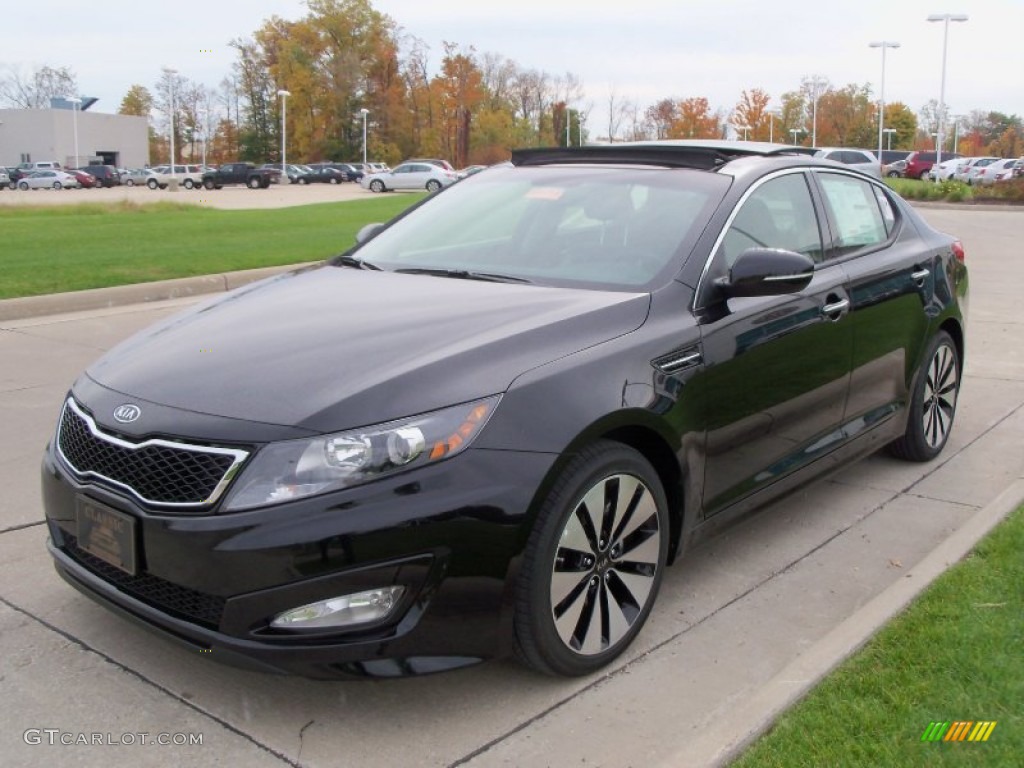 Ebony Black 2012 Kia Optima SX Exterior Photo #55134369