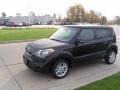 2012 Shadow Black Kia Soul +  photo #3