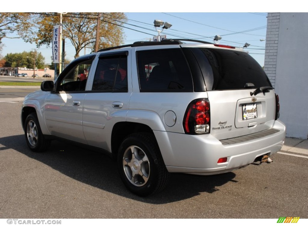2009 TrailBlazer LT 4x4 - Silver Ice Metallic / Ebony photo #4
