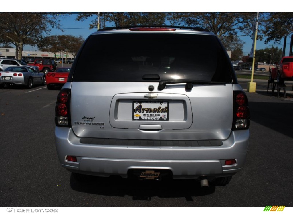 2009 TrailBlazer LT 4x4 - Silver Ice Metallic / Ebony photo #5