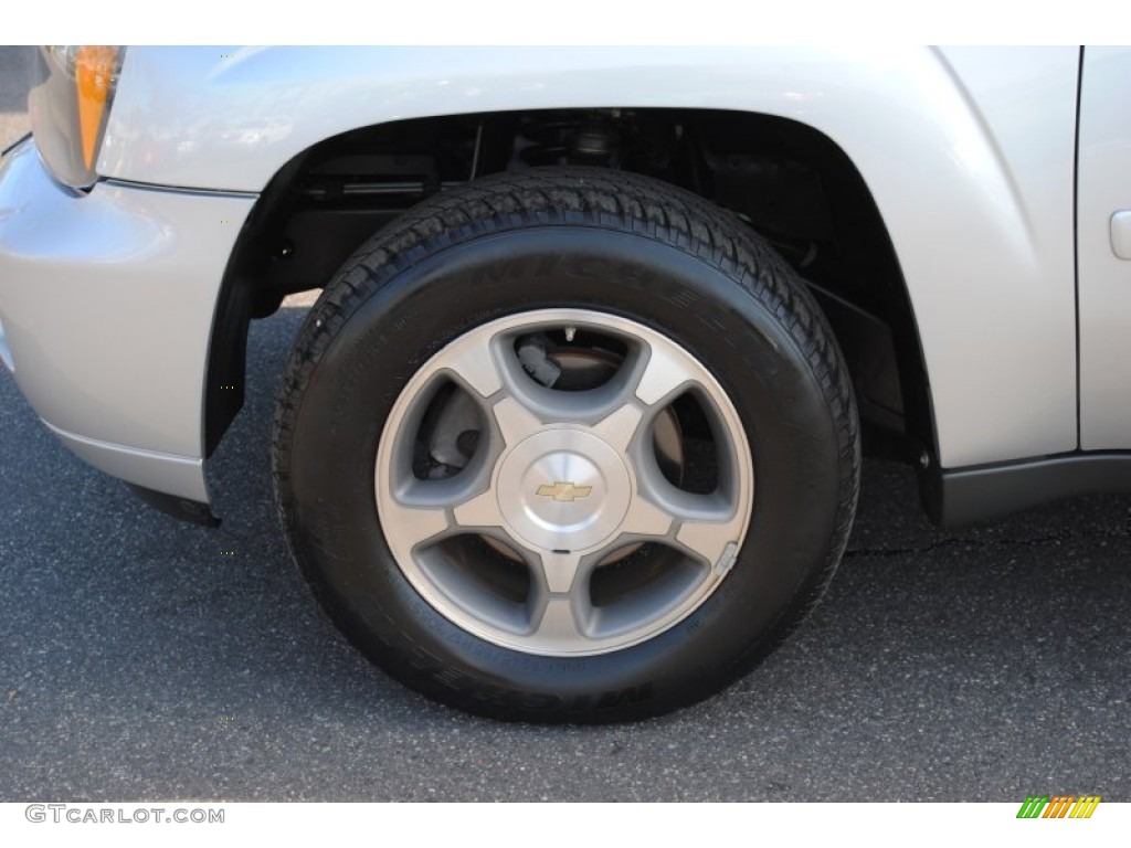 2009 TrailBlazer LT 4x4 - Silver Ice Metallic / Ebony photo #8