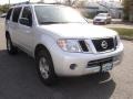 2010 Silver Lightning Metallic Nissan Pathfinder S 4x4  photo #3