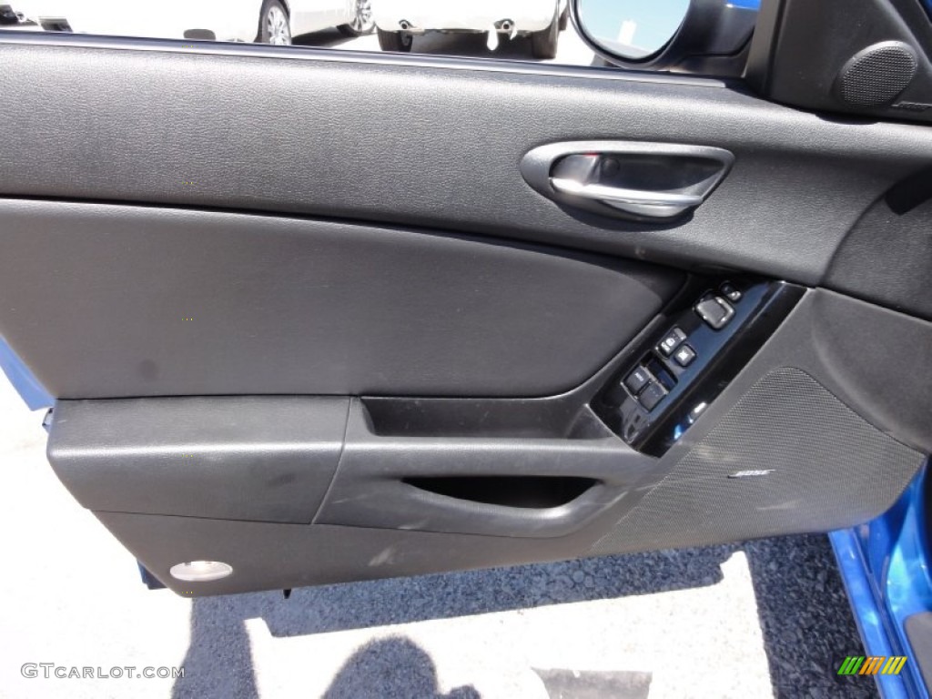 2006 Mazda RX-8 Standard RX-8 Model Black Door Panel Photo #55135987