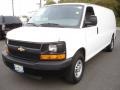 Summit White 2011 Chevrolet Express 2500 Extended Cargo Van