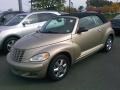 2005 Linen Gold Metallic Pearl Chrysler PT Cruiser Touring Turbo Convertible  photo #2