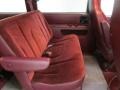 Red 1992 Dodge Caravan SE Interior Color