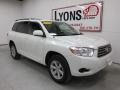 2009 Blizzard White Pearl Toyota Highlander   photo #14