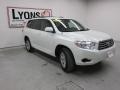 2009 Blizzard White Pearl Toyota Highlander   photo #22