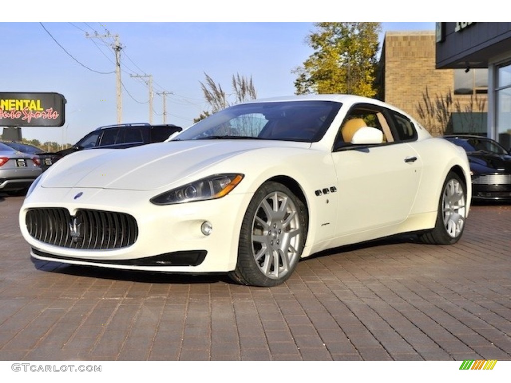 Bianco (White) 2008 Maserati GranTurismo Standard GranTurismo Model Exterior Photo #55137428