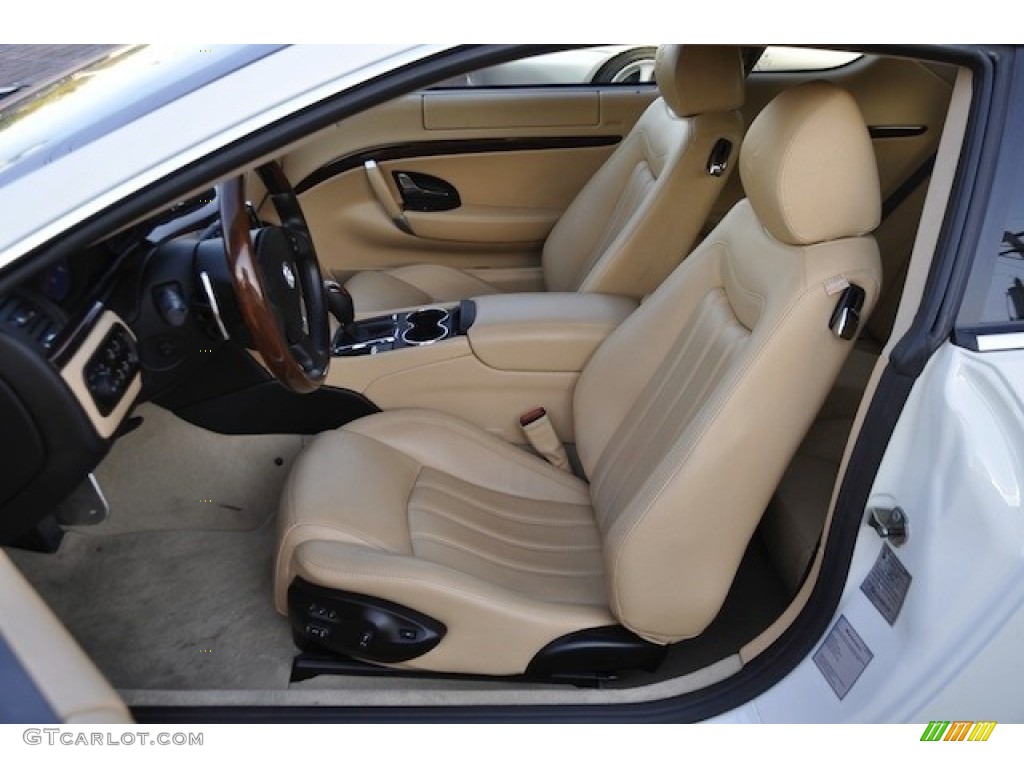 Beige Interior 2008 Maserati GranTurismo Standard GranTurismo Model Photo #55137458