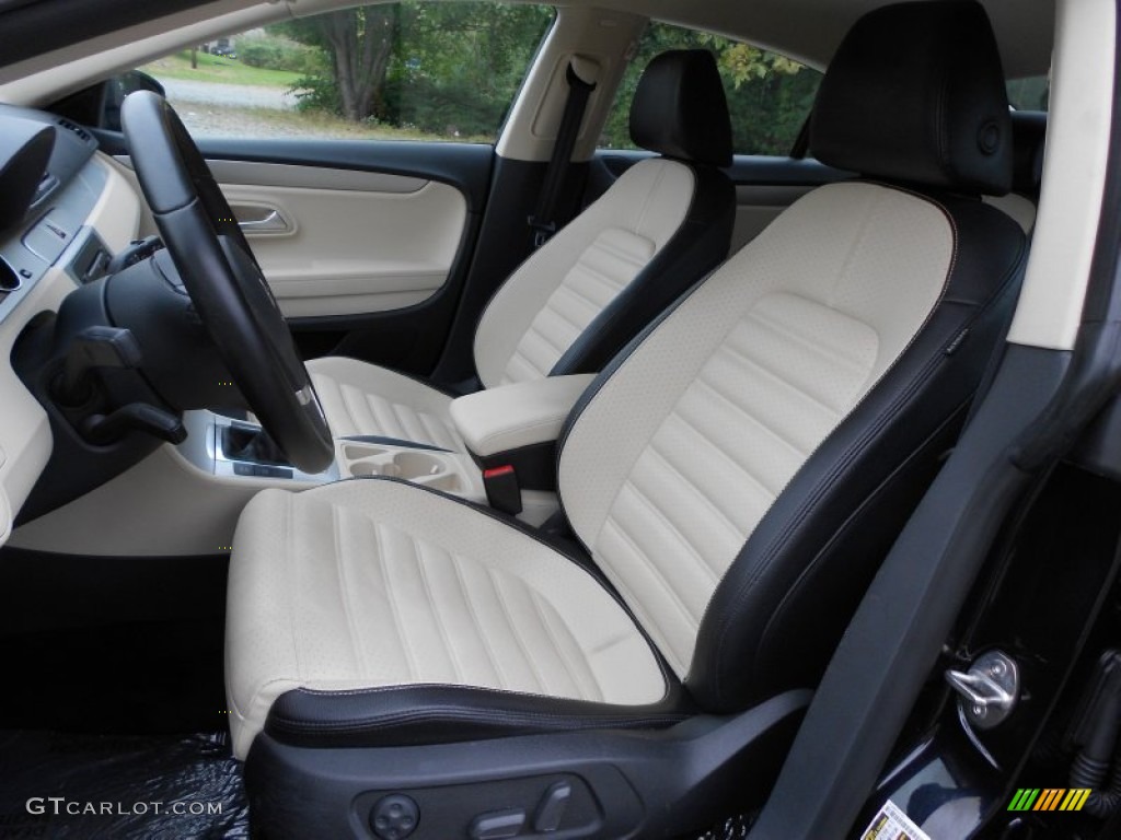 Cornsilk Beige Two-Tone Interior 2009 Volkswagen CC Sport Photo #55139255