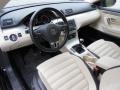 2009 Volkswagen CC Cornsilk Beige Two-Tone Interior Prime Interior Photo