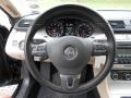 Cornsilk Beige Two-Tone Steering Wheel Photo for 2009 Volkswagen CC #55139338