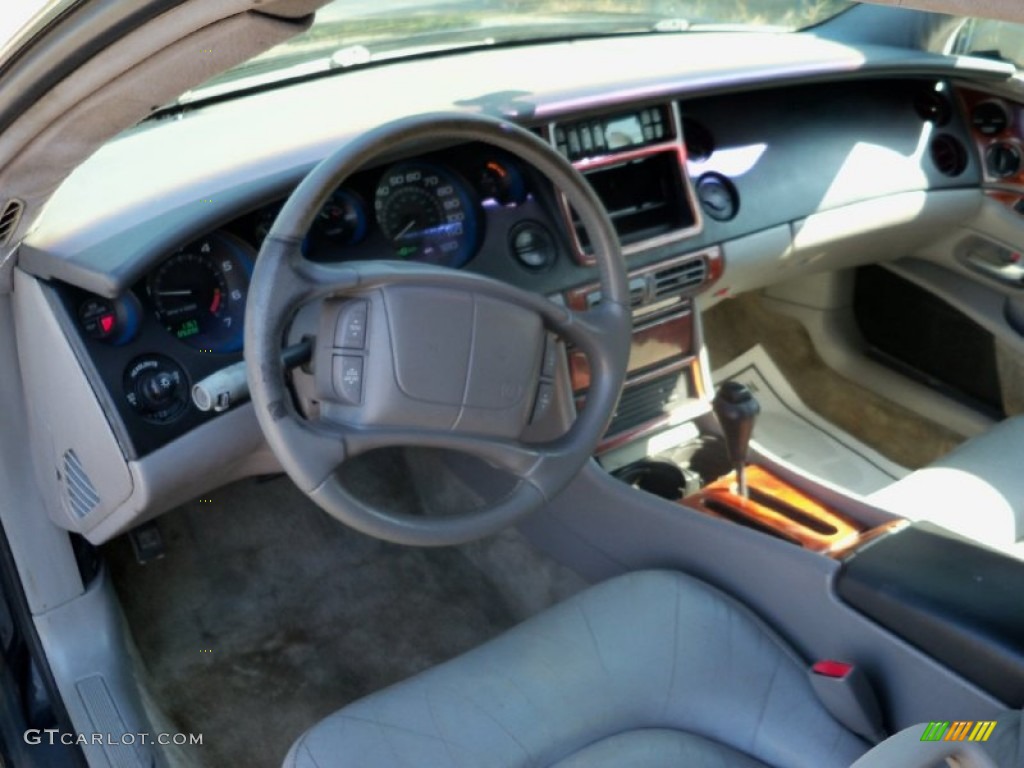 1998 Riviera Supercharged Coupe - Black / Medium Gray photo #9