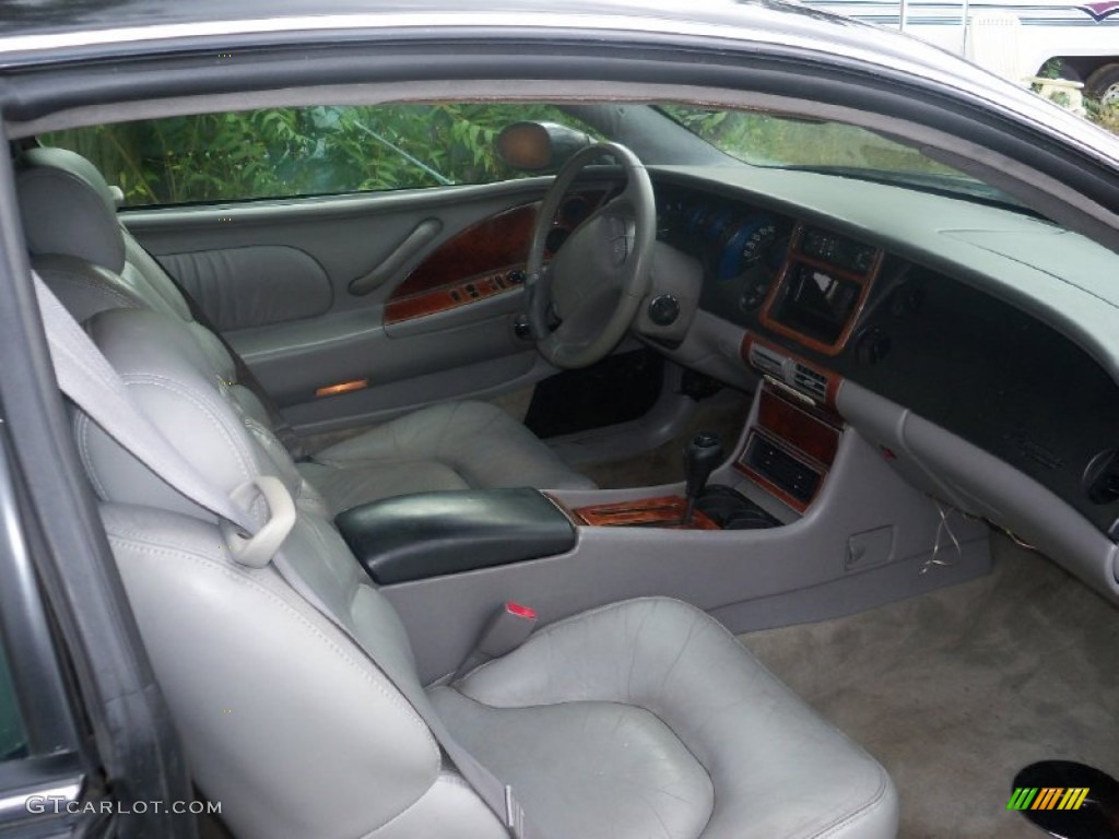 1998 Riviera Supercharged Coupe - Black / Medium Gray photo #11