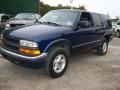 1999 Indigo Blue Metallic Chevrolet Blazer LS 4x4  photo #4