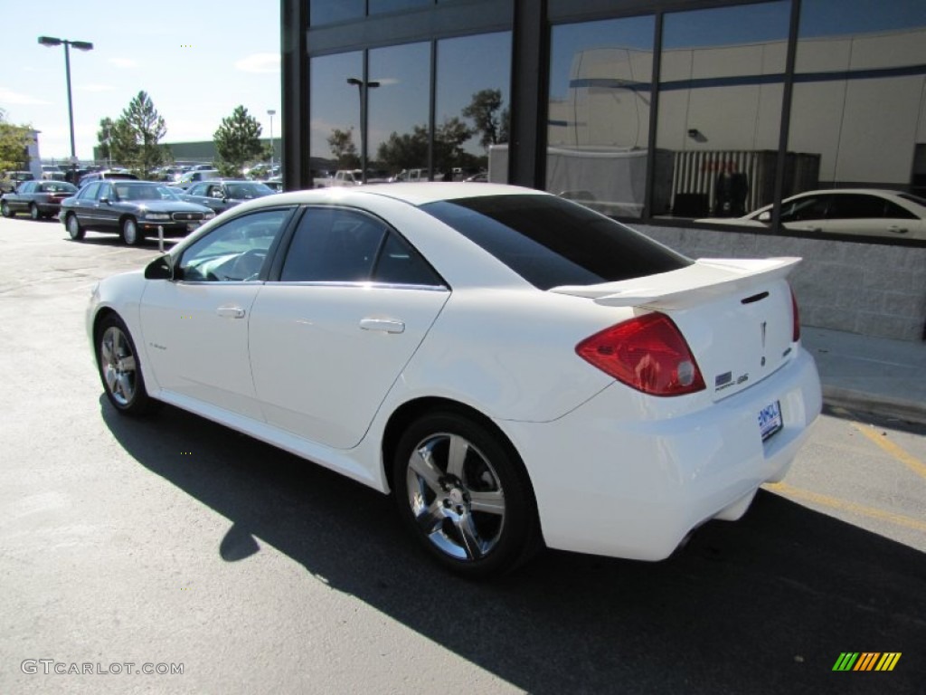 2008 G6 GXP Sedan - Ivory White / Ebony Black photo #29