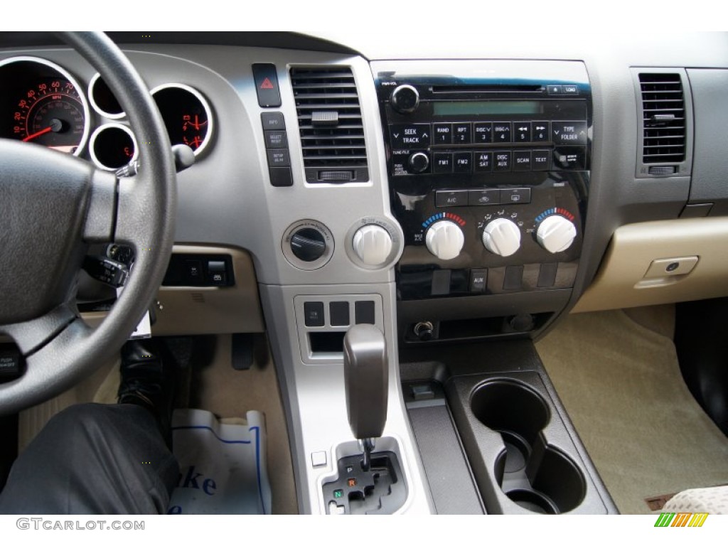 2008 Tundra SR5 CrewMax 4x4 - Desert Sand Mica / Beige photo #36