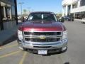 2008 Deep Ruby Metallic Chevrolet Silverado 2500HD LT Crew Cab 4x4  photo #31