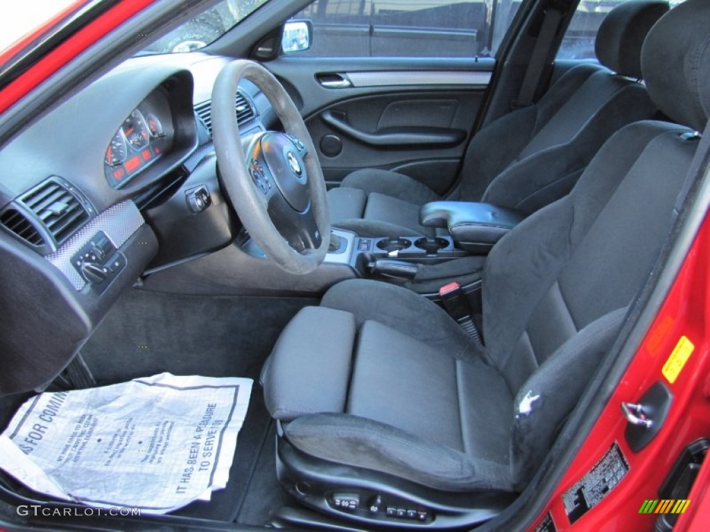 2004 3 Series 330i Sedan - Imola Red / Black photo #3