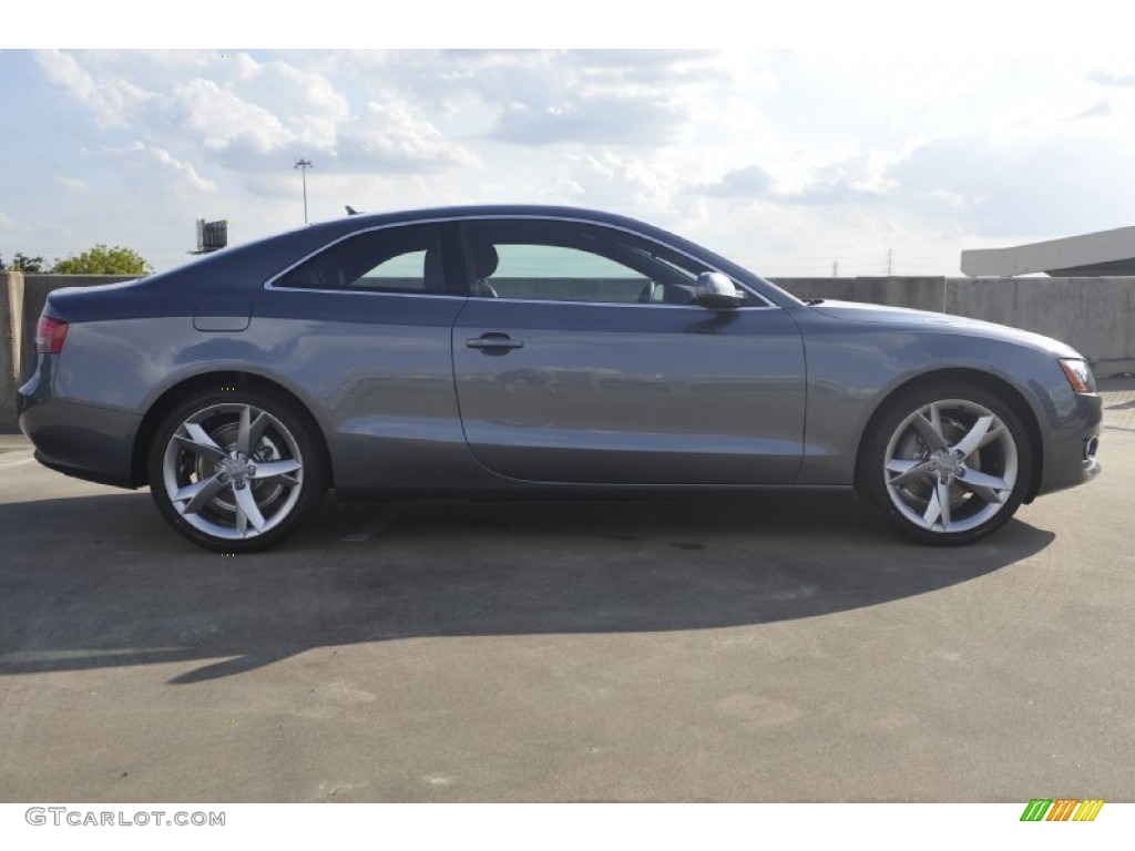 Monsoon Gray Metallic 2012 Audi A5 2.0T quattro Coupe Exterior Photo #55142903