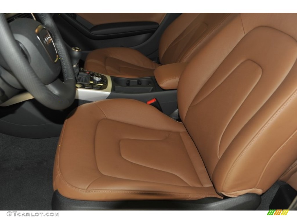 Cinnamon Brown Interior 2012 Audi A5 2.0T quattro Coupe Photo #55142954
