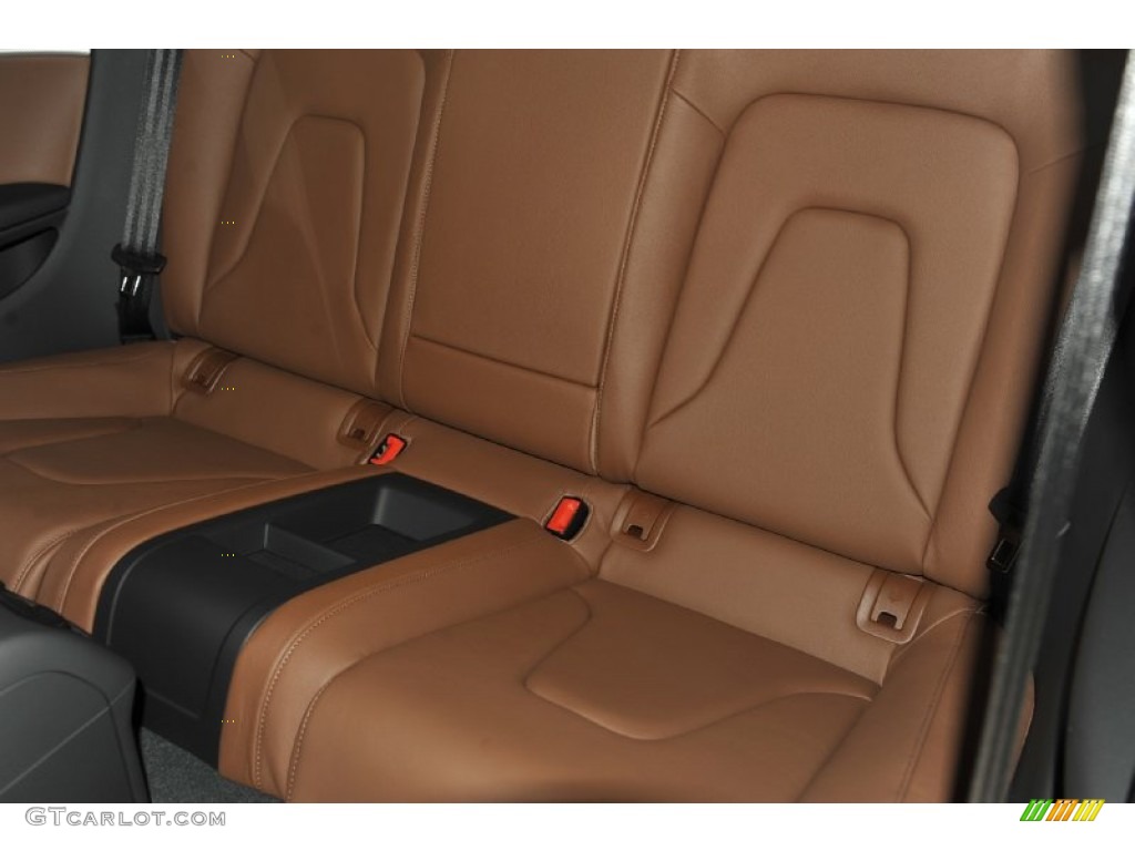 Cinnamon Brown Interior 2012 Audi A5 2.0T quattro Coupe Photo #55143161