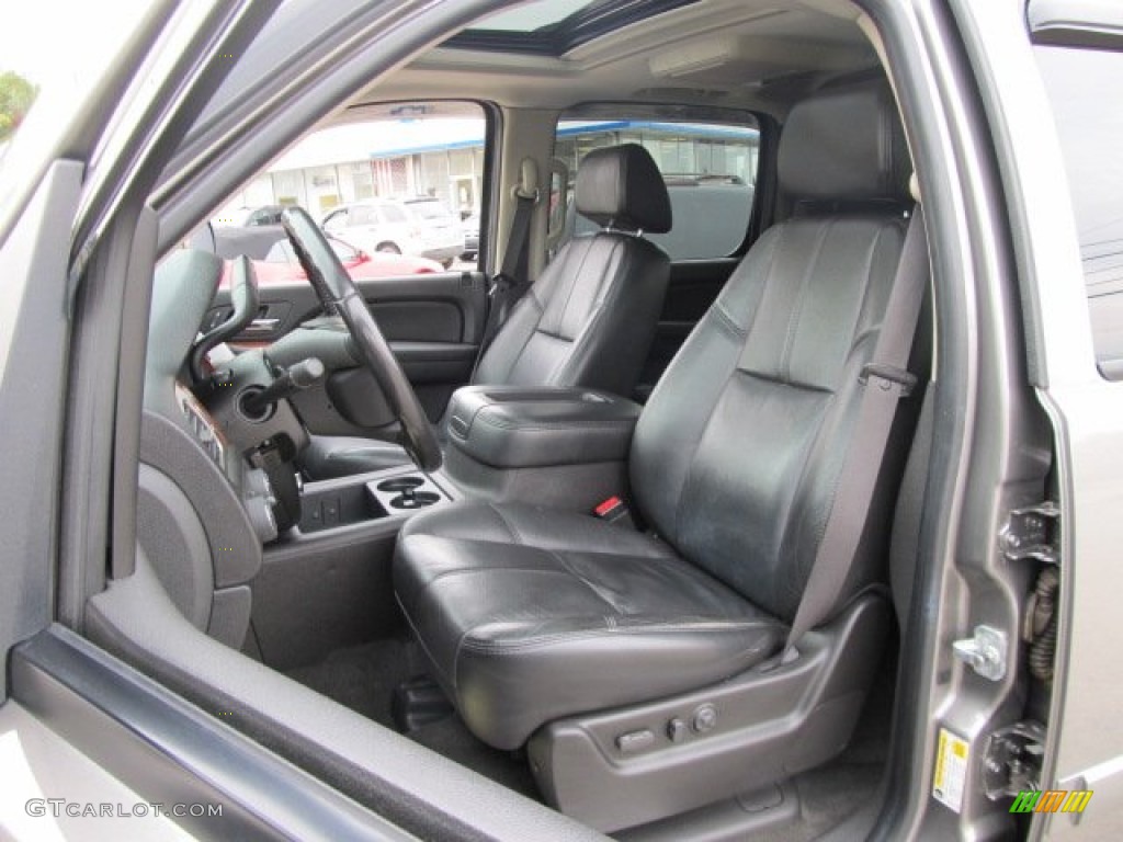 Ebony Interior 2007 Chevrolet Avalanche LT 4WD Photo #55143308