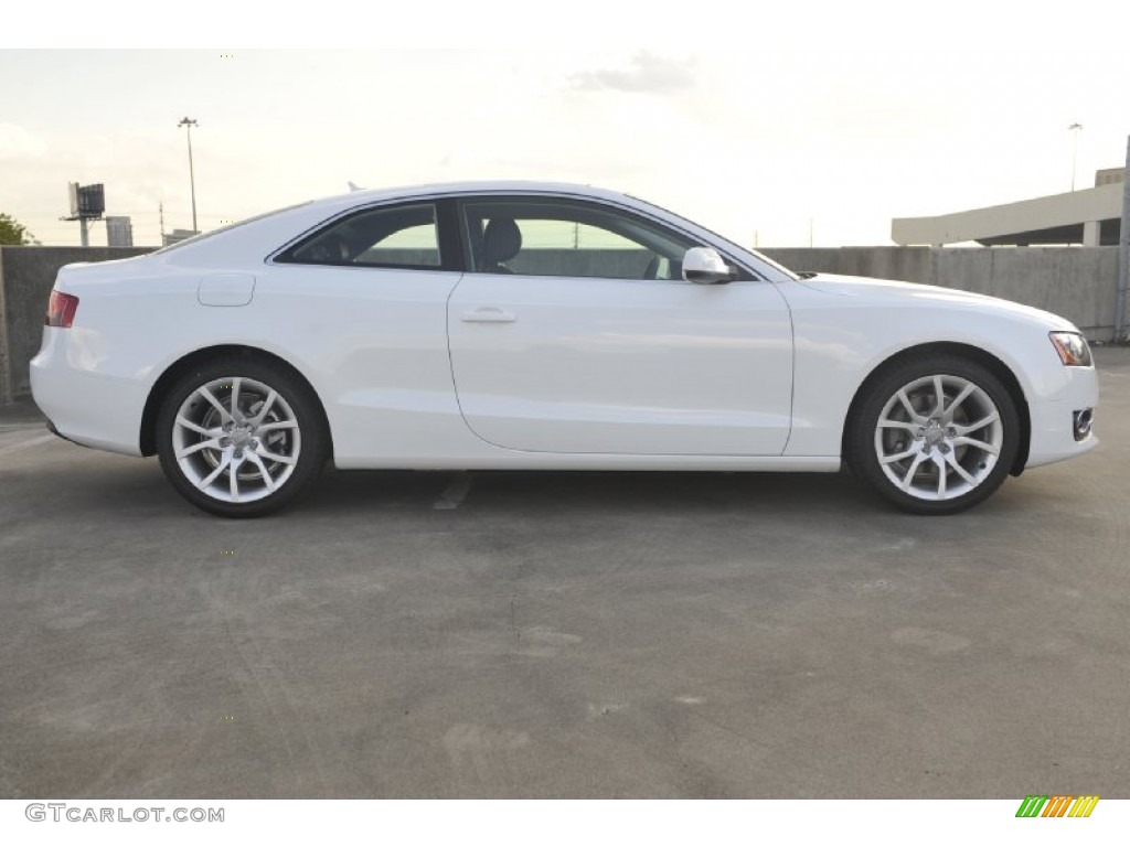 Ibis White 2012 Audi A5 2.0T quattro Coupe Exterior Photo #55143383