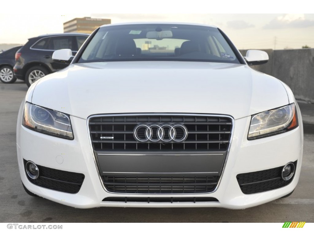 Ibis White 2012 Audi A5 2.0T quattro Coupe Exterior Photo #55143764