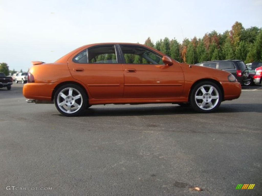 Volcanic Orange 2005 Nissan Sentra SE-R Exterior Photo #55143818