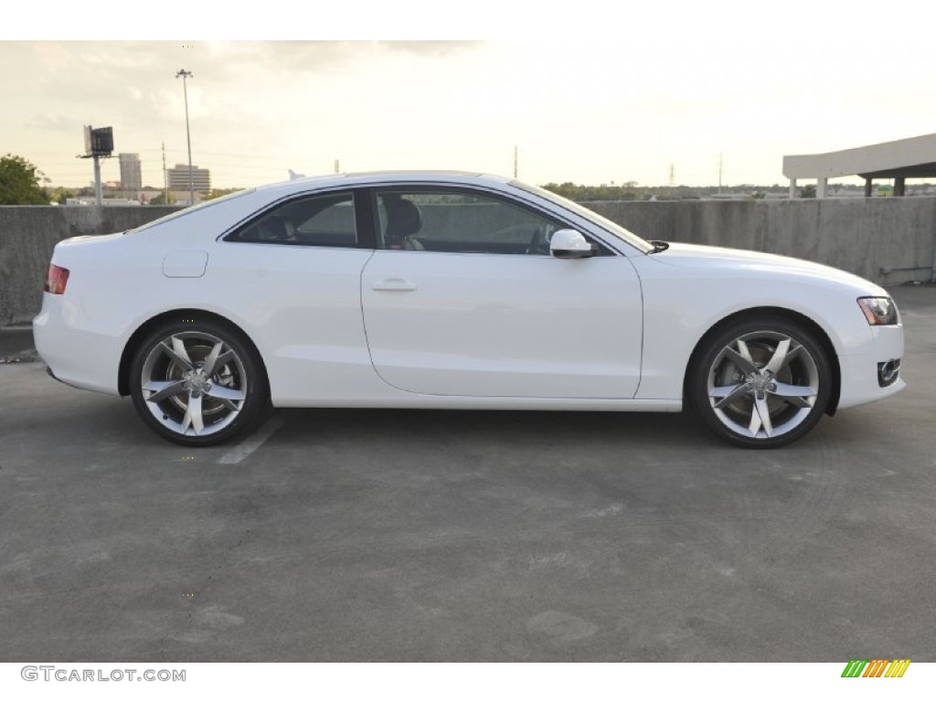 Ibis White 2012 Audi A5 2.0T quattro Coupe Exterior Photo #55143830