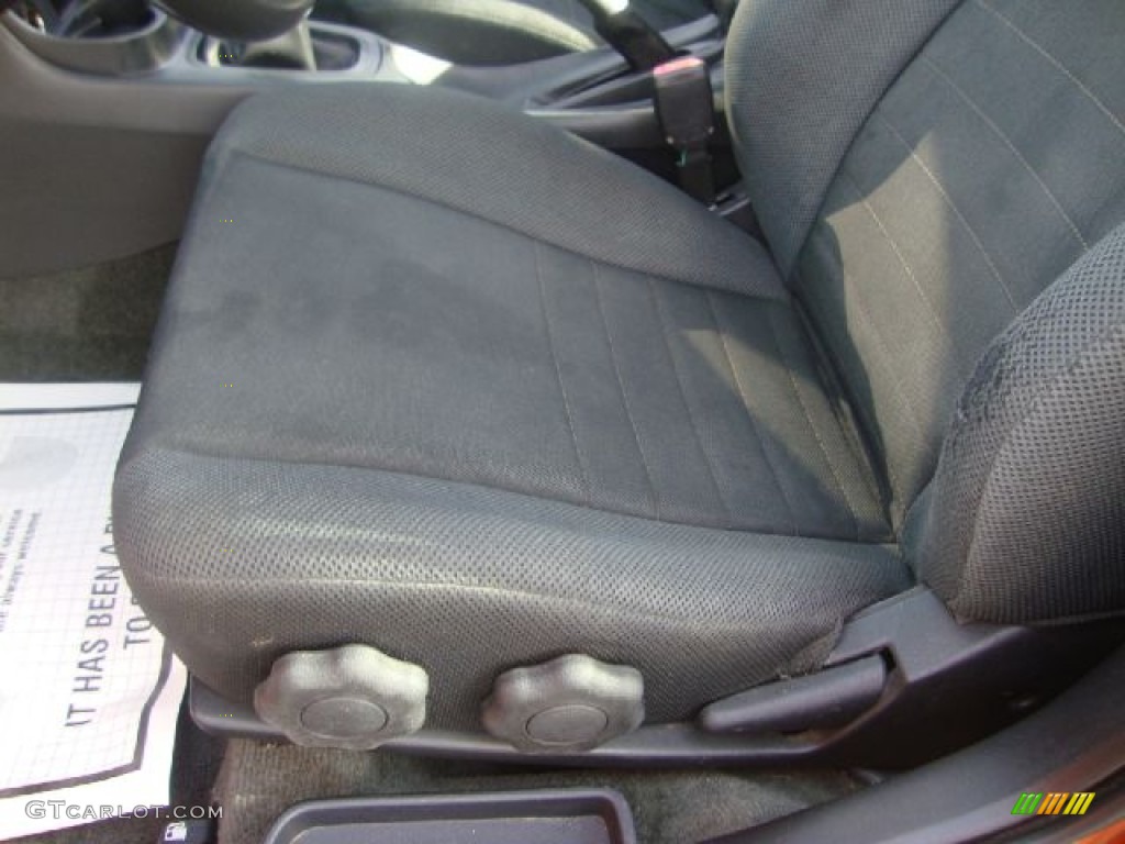 2005 Sentra SE-R - Volcanic Orange / Charcoal photo #10