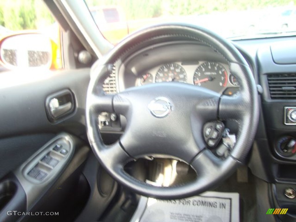 2005 Sentra SE-R - Volcanic Orange / Charcoal photo #23