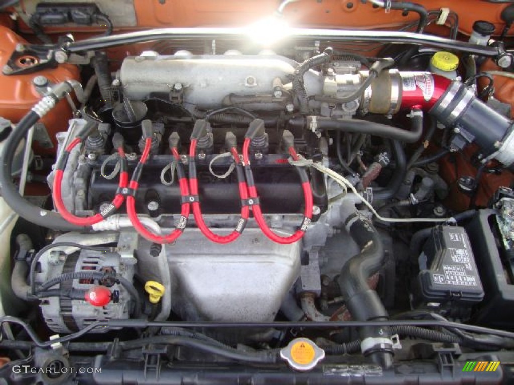 2005 Sentra SE-R - Volcanic Orange / Charcoal photo #29