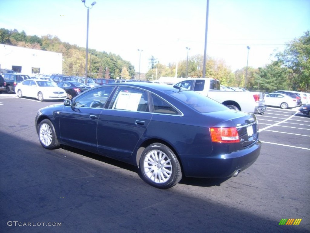 2006 A6 3.2 quattro Sedan - Night Blue Pearl / Beige photo #3