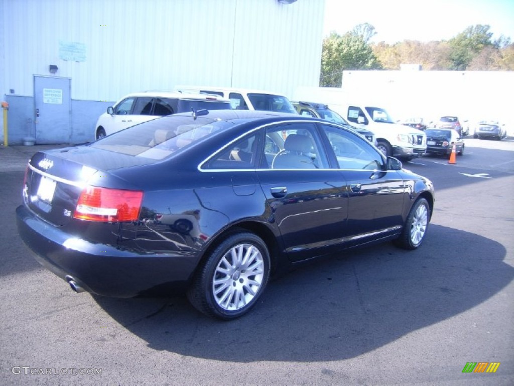 2006 A6 3.2 quattro Sedan - Night Blue Pearl / Beige photo #5