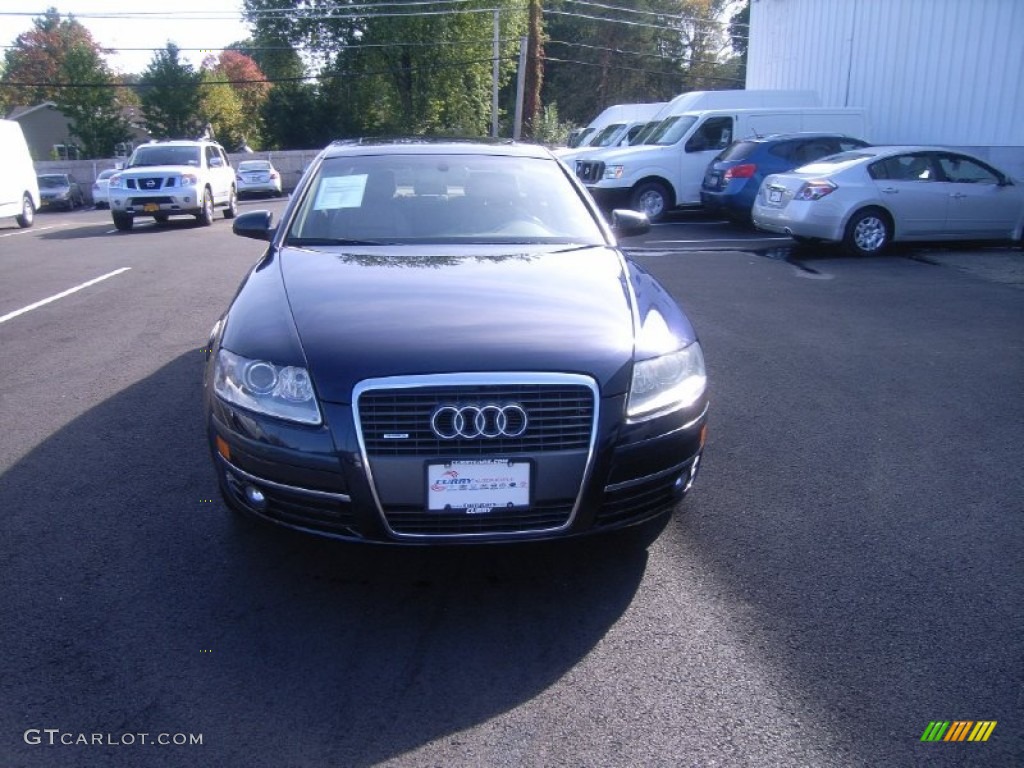 2006 A6 3.2 quattro Sedan - Night Blue Pearl / Beige photo #8