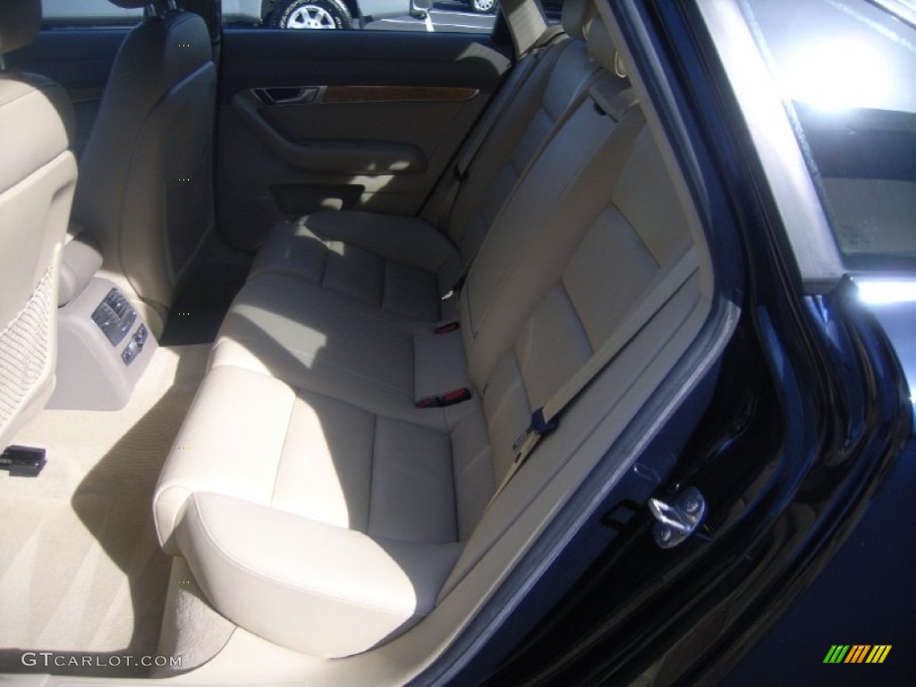 2006 A6 3.2 quattro Sedan - Night Blue Pearl / Beige photo #15