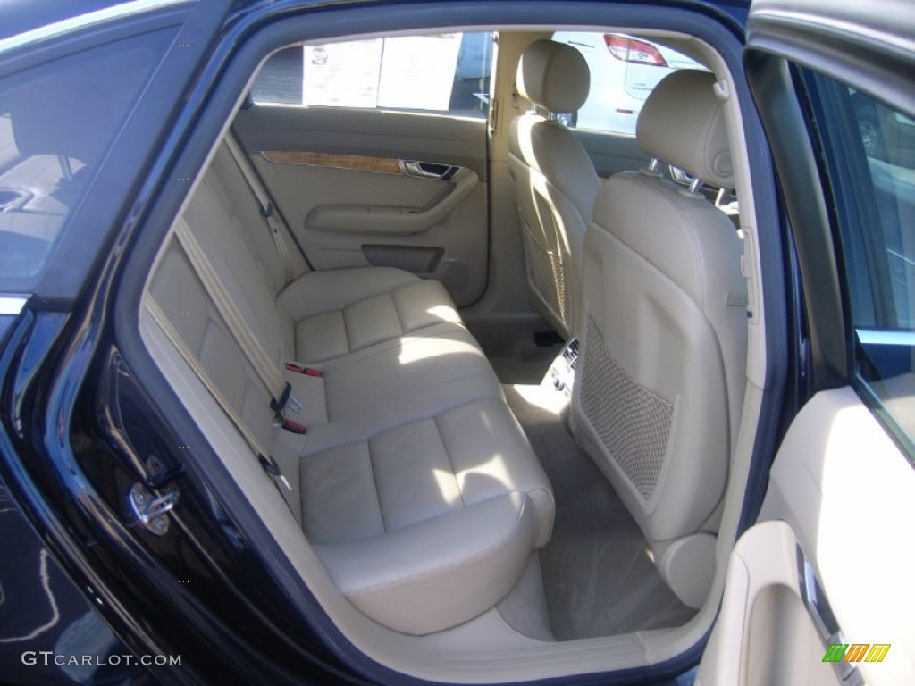 2006 A6 3.2 quattro Sedan - Night Blue Pearl / Beige photo #17