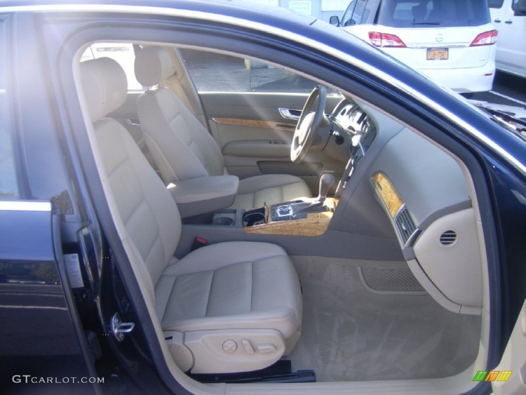 2006 A6 3.2 quattro Sedan - Night Blue Pearl / Beige photo #18