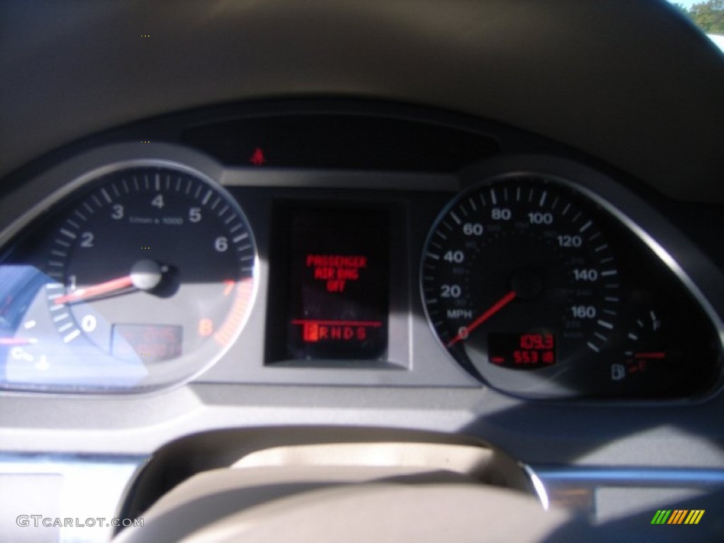 2006 A6 3.2 quattro Sedan - Night Blue Pearl / Beige photo #26