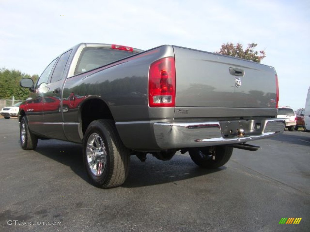 2005 Ram 1500 SLT Quad Cab - Mineral Gray Metallic / Dark Slate Gray photo #3